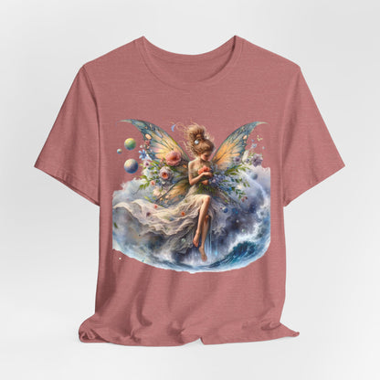 Fairy T-Shirt - Mystical Art Tee, Unisex, Soft Cotton - Perfect Gift for Fantasy Lovers