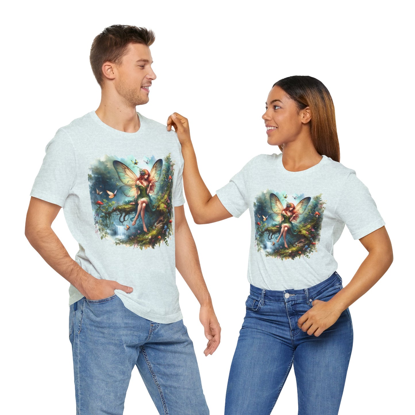 Fairy T-Shirt - Mystical Art Tee, Unisex, Soft Cotton - Perfect Gift for Fantasy Lovers