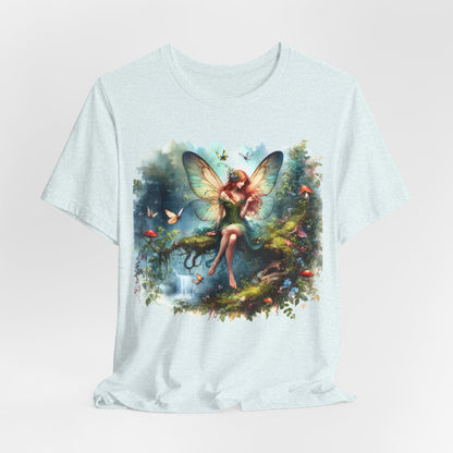 Fairy T-Shirt - Mystical Art Tee, Unisex, Soft Cotton - Perfect Gift for Fantasy Lovers