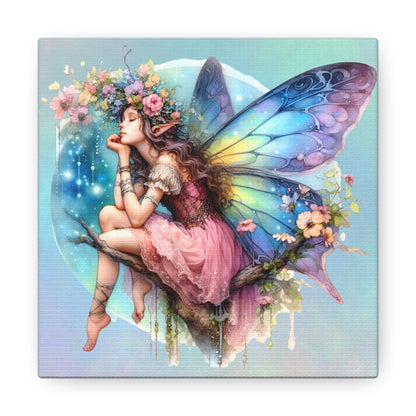 Fairy Canvas Print - Mystical Artwork, Ethereal Woodland Scene