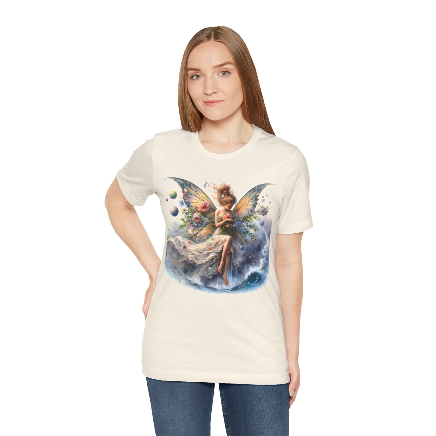 Fairy T-Shirt - Mystical Art Tee, Unisex, Soft Cotton - Perfect Gift for Fantasy Lovers