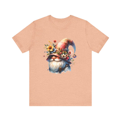 Gnome T-Shirt - Mystical Forest Dweller Art Tee, Unisex, Soft Cotton - Perfect for Garden and Fantasy Fans