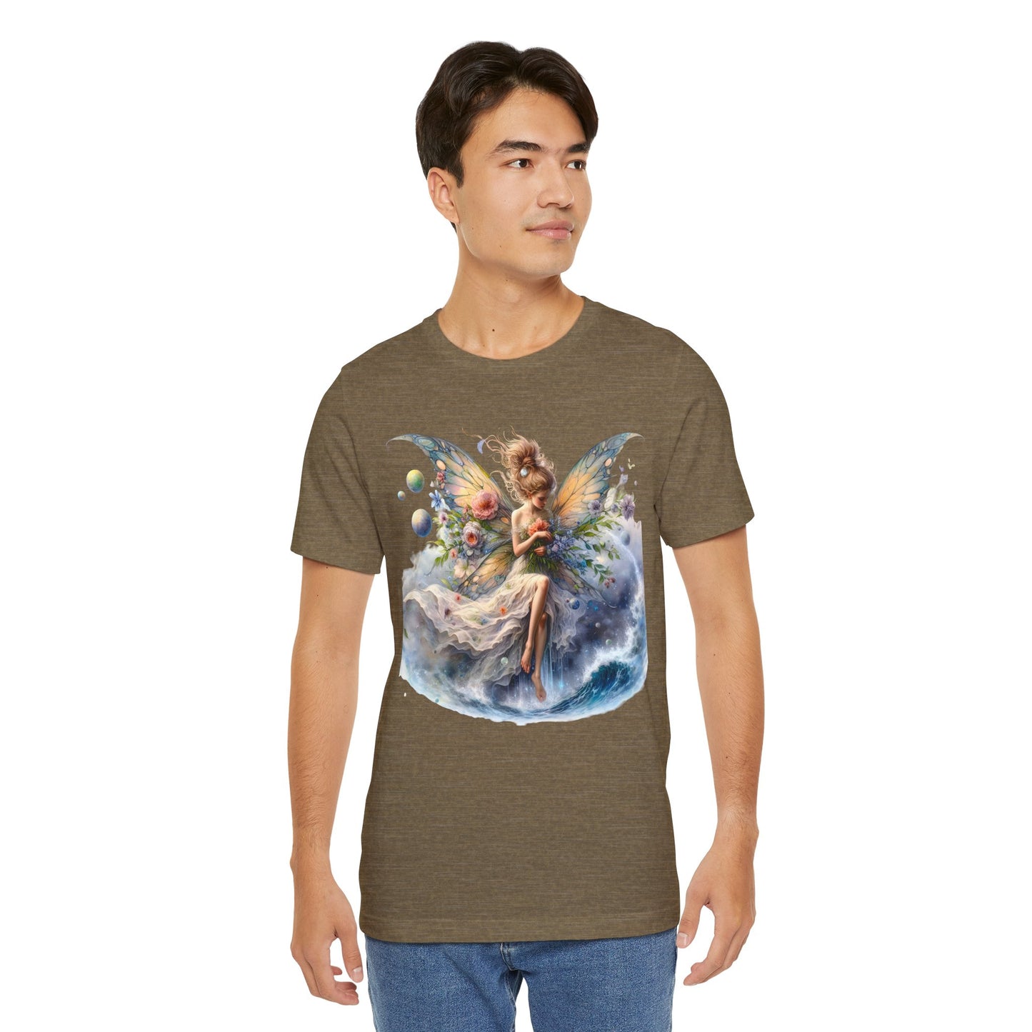 Fairy T-Shirt - Mystical Art Tee, Unisex, Soft Cotton - Perfect Gift for Fantasy Lovers