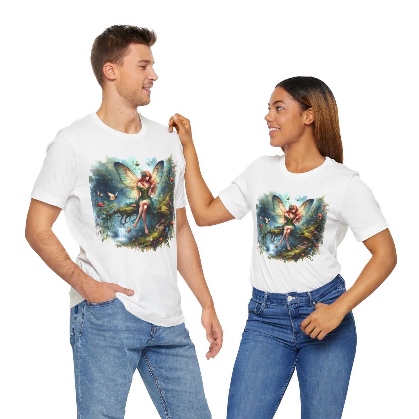 Fairy T-Shirt - Mystical Art Tee, Unisex, Soft Cotton - Perfect Gift for Fantasy Lovers