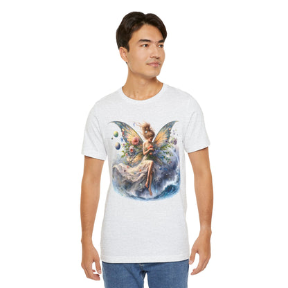 Fairy T-Shirt - Mystical Art Tee, Unisex, Soft Cotton - Perfect Gift for Fantasy Lovers