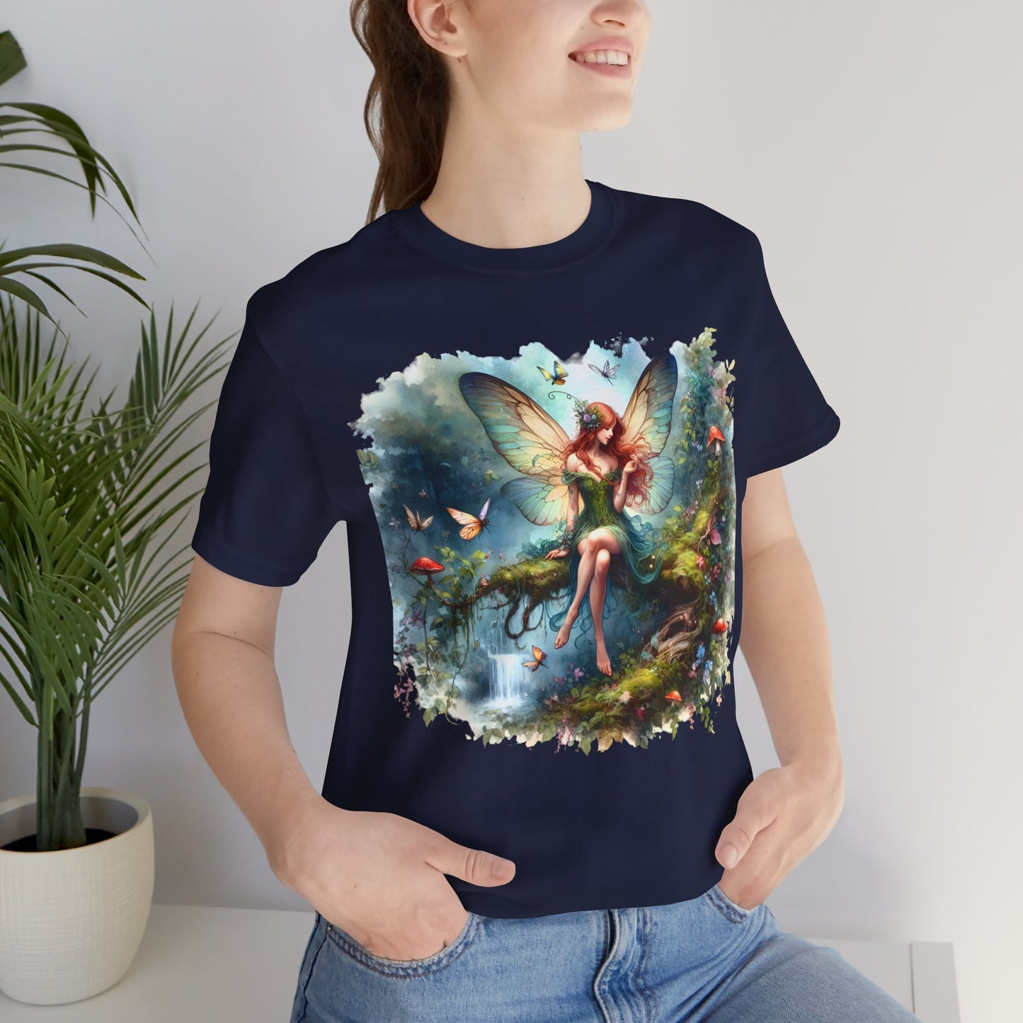 Fairy T-Shirt - Mystical Art Tee, Unisex, Soft Cotton - Perfect Gift for Fantasy Lovers