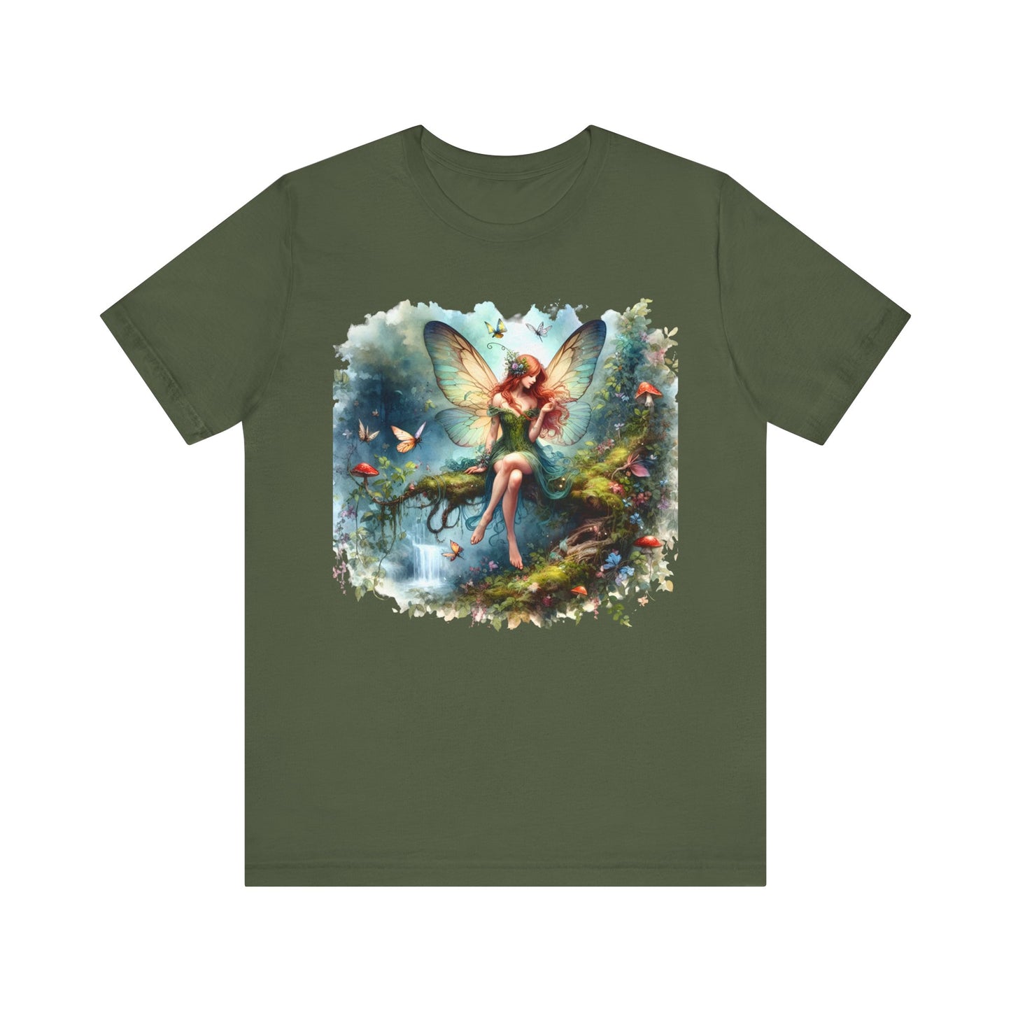 Fairy T-Shirt - Mystical Art Tee, Unisex, Soft Cotton - Perfect Gift for Fantasy Lovers