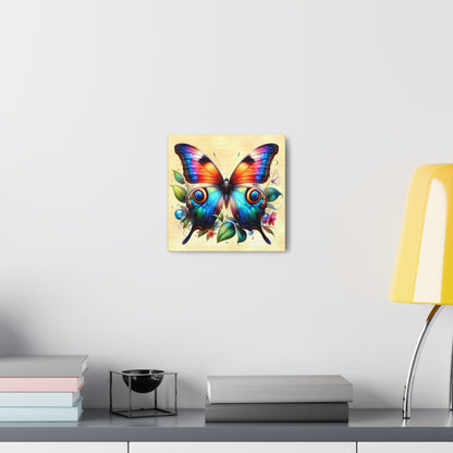 Butterfly Canvas Print - Ethereal Flight Art, Available in Multiple Sizes