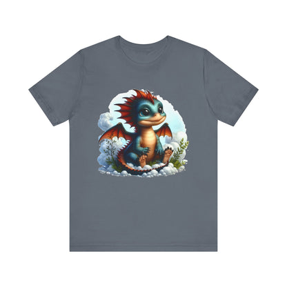 Baby Dragon T-Shirt - Whimsical Creature Art Tee, Unisex, Soft Cotton - Perfect for Fantasy and Dragon Enthusiasts