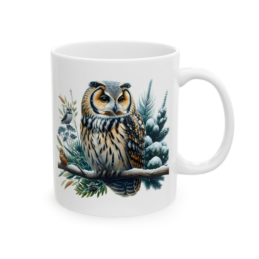 Mystical Owl Mug Collection - Magical Forest Owl Art, Multiple Sizes - Ideal Gift for Nature Enthusiasts