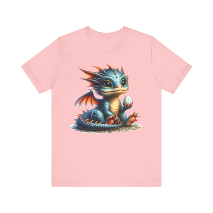 Baby Dragon T-Shirt - Whimsical Creature Art Tee, Unisex, Soft Cotton - Perfect for Fantasy and Dragon Enthusiasts