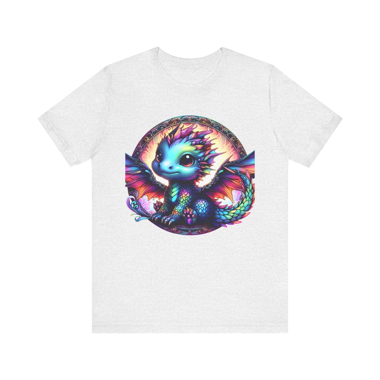 Baby Dragon T-Shirt - Whimsical Creature Art Tee, Unisex, Soft Cotton - Perfect for Fantasy and Dragon Enthusiasts