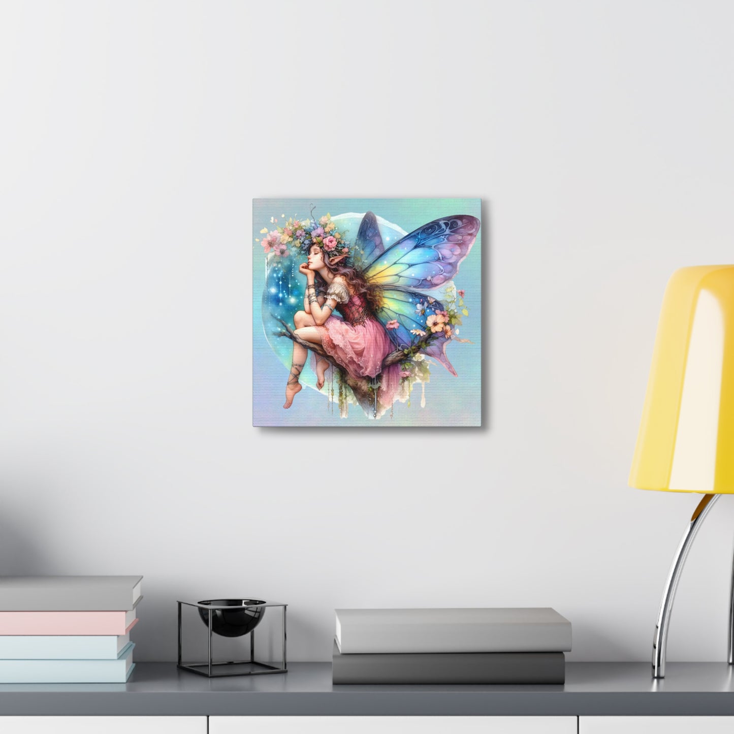 Fairy Canvas Print - Mystical Artwork, Ethereal Woodland Scene