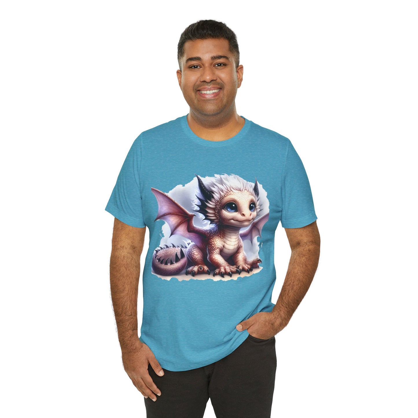 Baby Dragon T-Shirt - Whimsical Creature Art Tee, Unisex, Soft Cotton - Perfect for Fantasy and Dragon Enthusiasts