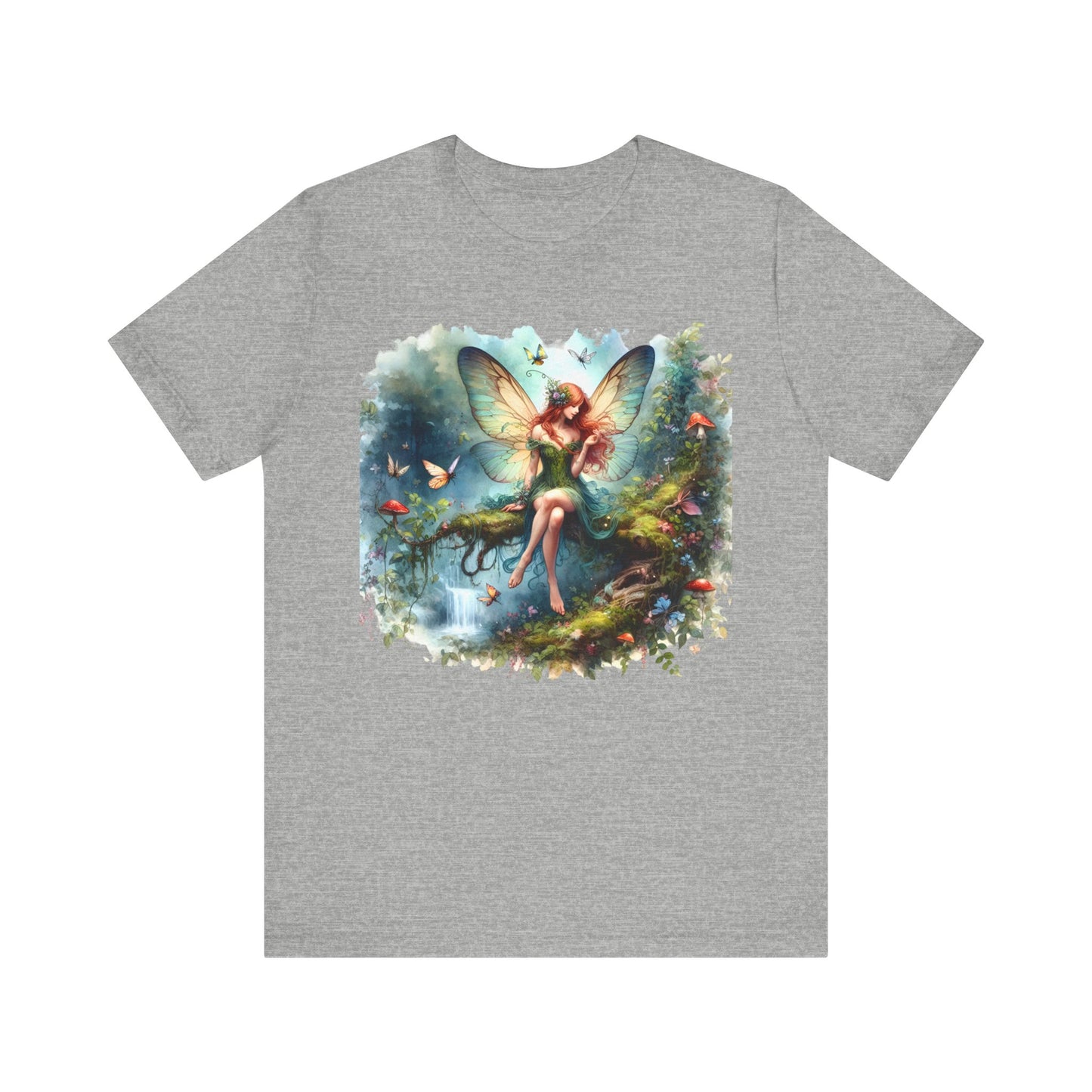 Fairy T-Shirt - Mystical Art Tee, Unisex, Soft Cotton - Perfect Gift for Fantasy Lovers