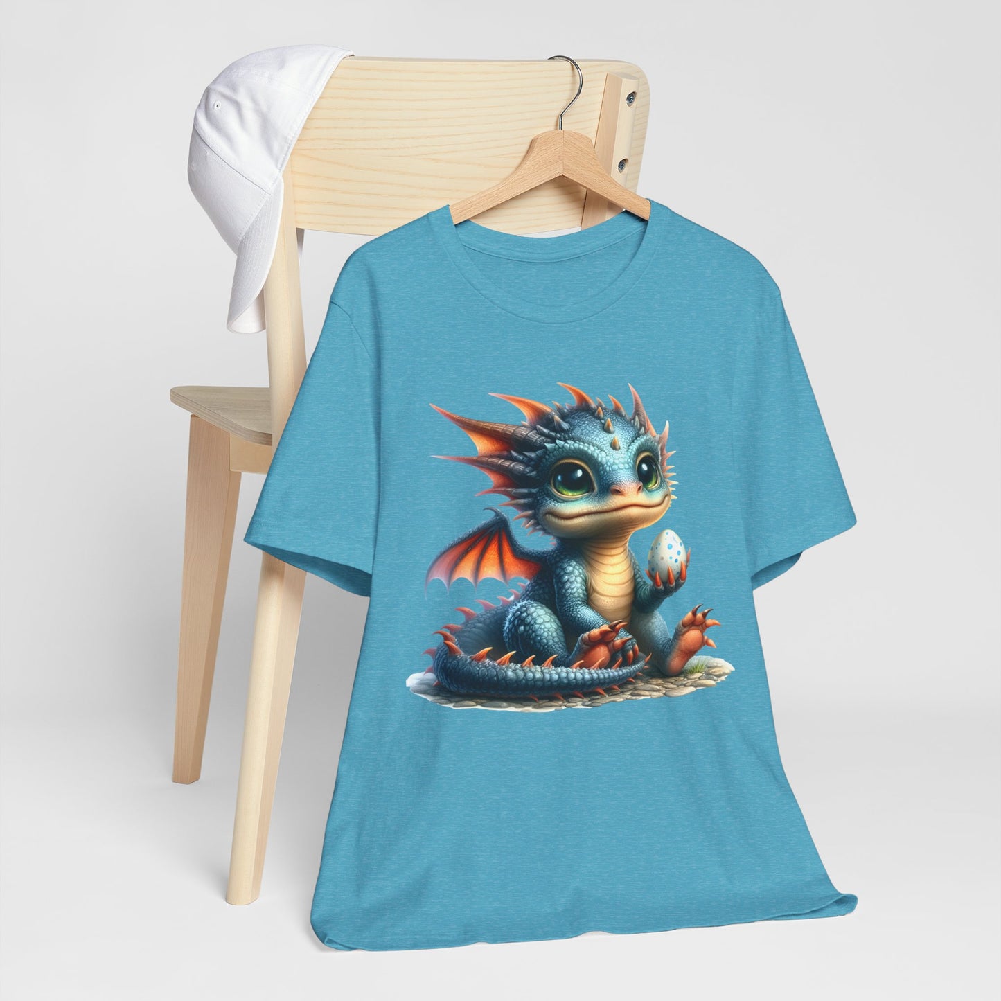 Baby Dragon T-Shirt - Whimsical Creature Art Tee, Unisex, Soft Cotton - Perfect for Fantasy and Dragon Enthusiasts