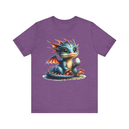 Baby Dragon T-Shirt - Whimsical Creature Art Tee, Unisex, Soft Cotton - Perfect for Fantasy and Dragon Enthusiasts